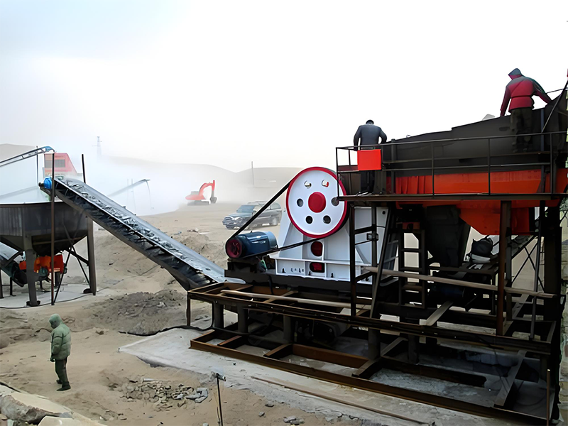 湖北时产500-600吨石灰石破碎生产线